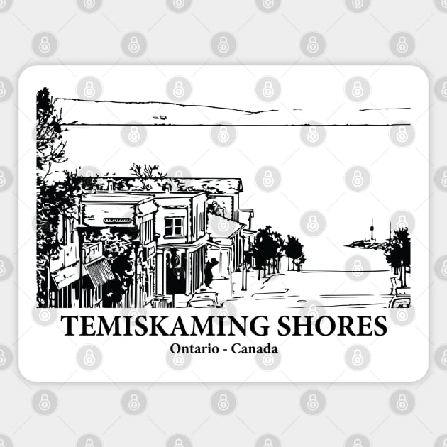 Temiskaming Shores - Ontario Magnet by Lakeric